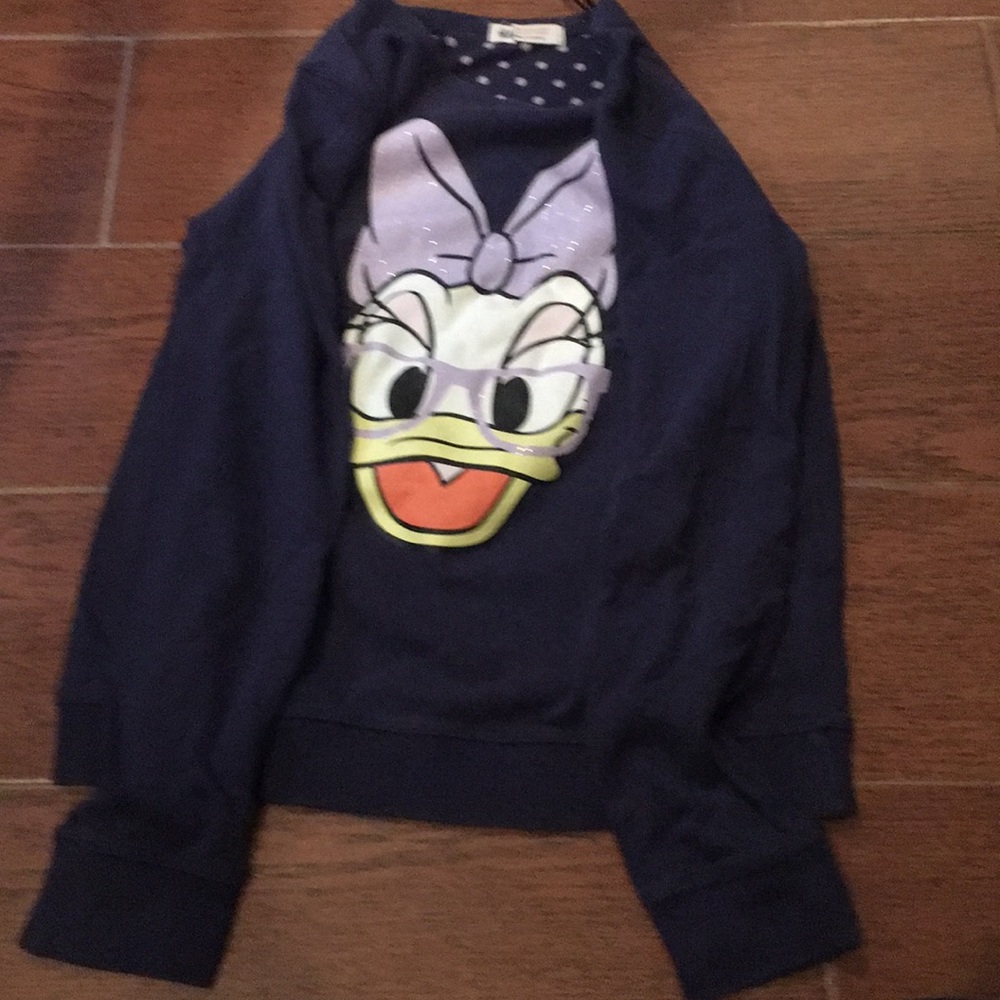 H and M long sleeved duck shirt